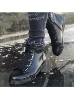 Adidasi barbati inalti negri Z5111 T13-3